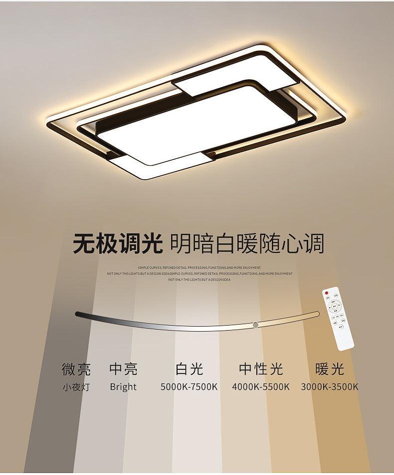 Lighting Full House Package Ceiling Light Set led Modern Minimalist Living Room Lamp Elegant Home Iron Art Master Bedroom Lamp