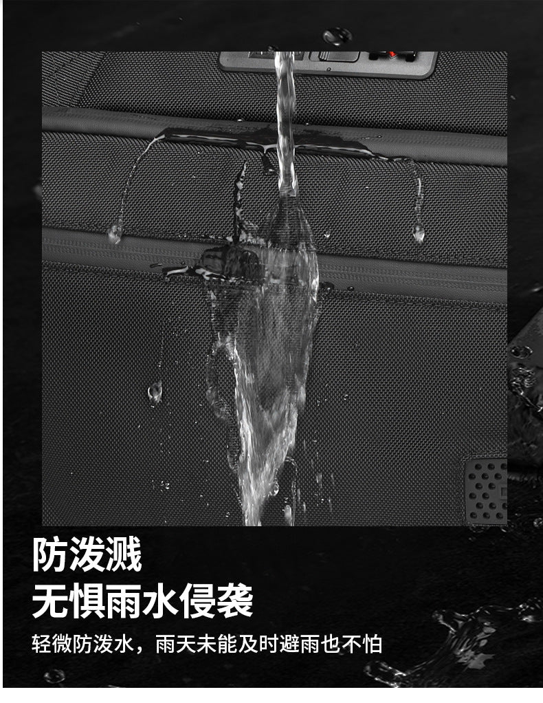 OZUKO Travel Bag Fitness Handbag Large Capacity Dry Wet Separation Can Be Inserted Into The Trolley Short Distance Business Trip Sports Men's Bag