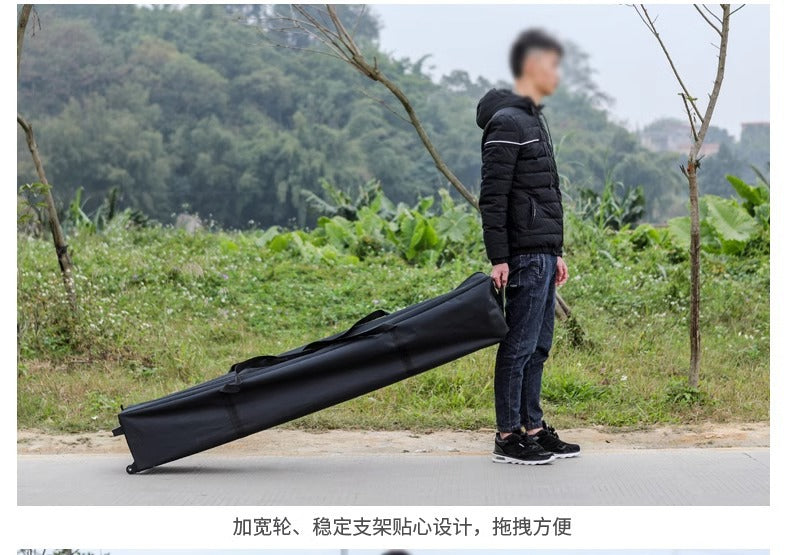 Four-Corner Tent Trolley Bag Four-Legged Umbrella Trolley Bag with Wheels Thickened Waterproof Foldable Tent Storage Bag