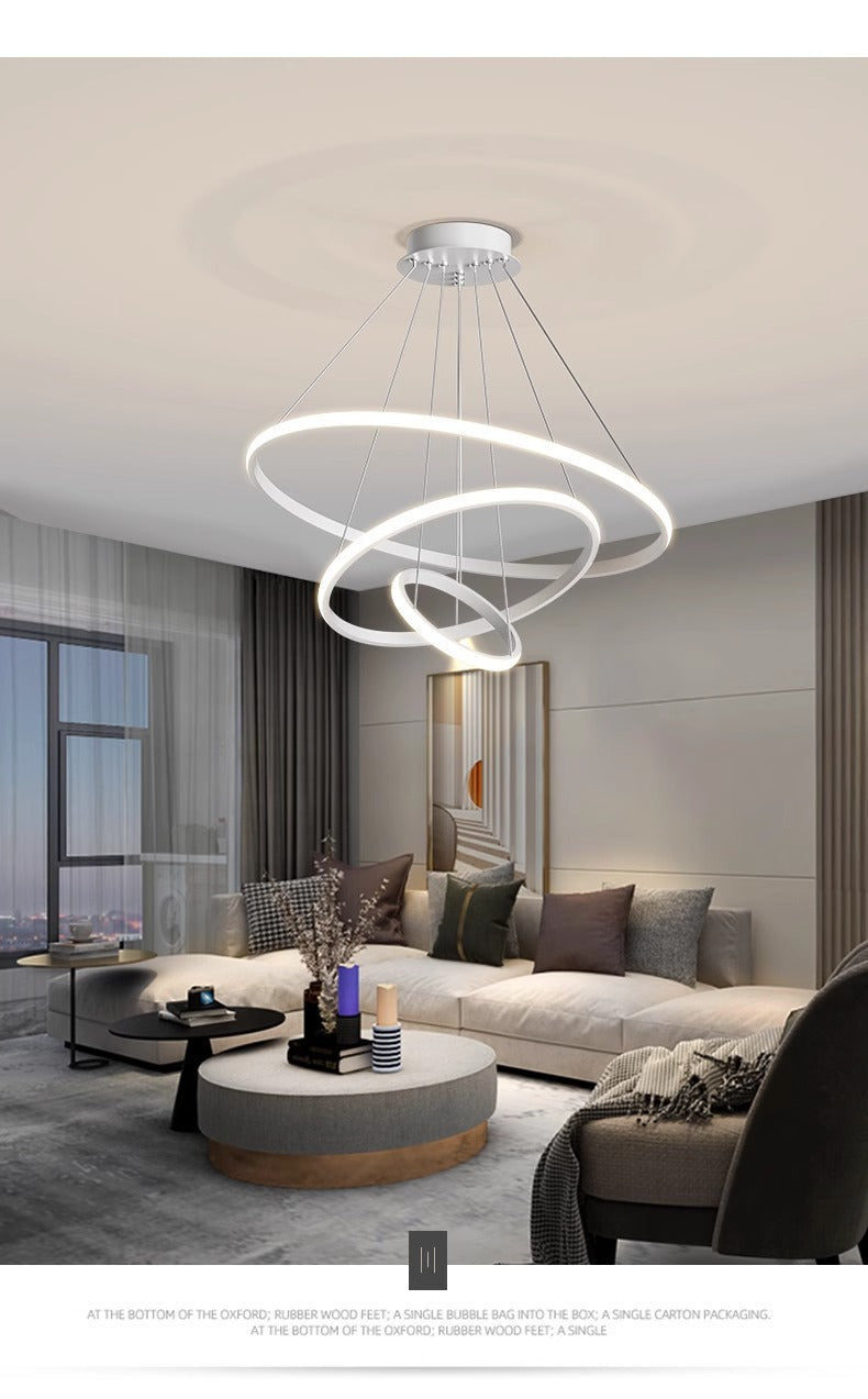 Nordic Atmosphere Modern Minimalist Dining Room Pendant Light Luxury Living Room Pendant Light Study Home Bedroom Dining Room led Chandelier