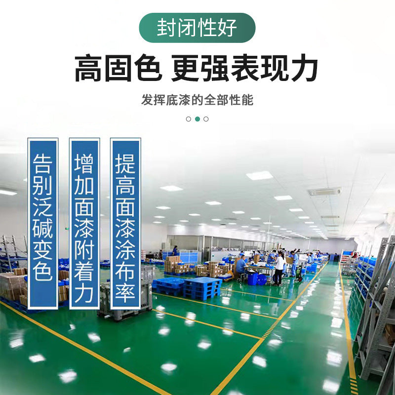 Wall and Floor Universal Transparent Primer for Wood and Metal, Alkali Resistant, Waterproof, Mildew Resistant, High Penetration, Sand Fixing, Moisture Proof