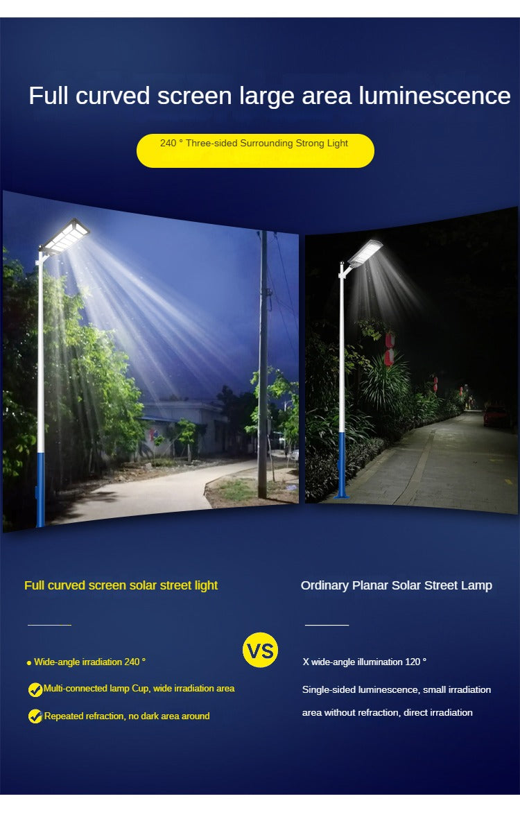 Abs Lamp Body High Brightness Waterproof Outdoor Street Light Led Solar Street Light