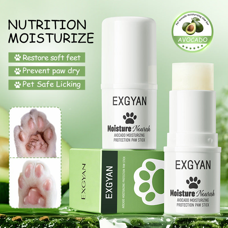 Cross-border Pet Paw Care Stick4.5g Avocado Moisturizing and Nourishing Kitten and Puppy Paws Export Manufacturer Wholesale