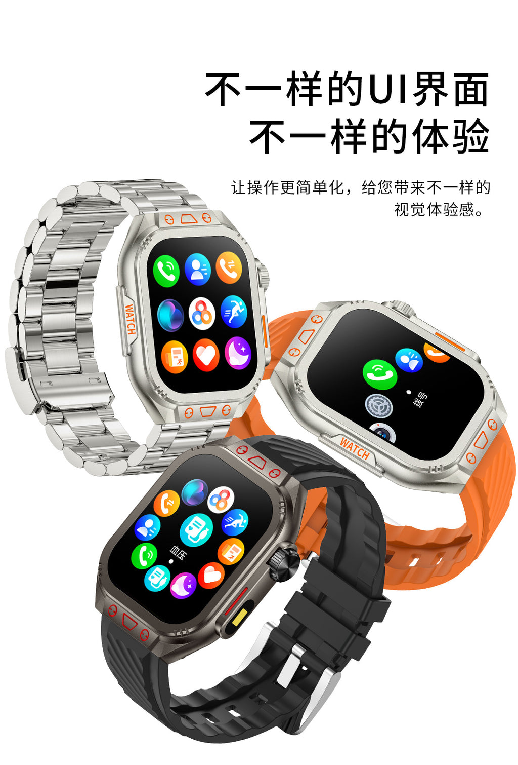 ZW10 Max Smart Watch Bluetooth Call True Heart Rate Step Sleep Monitor Flashlight Outdoor Three-Proof Sports