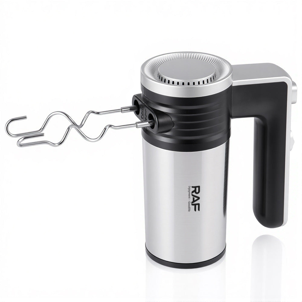 RAF EU Standard High-Power Baking Whisk Cream Mixer Fully Automatic Handheld Household Electric Egg Beater