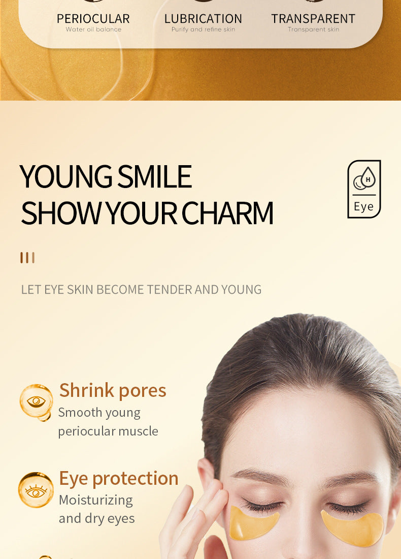 Eye Mask Box Set SADOER Hydrating and moisturizing eye care products Cross-Border Foreign Trade Live Wholesale