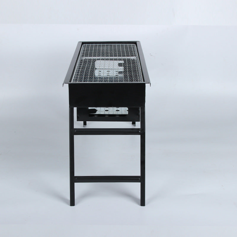 BBQ Grill Outdoor Smokeless Folding BBQ Rack Household Courtyard Charcoal Grill Portable Oven Outdoor Portable