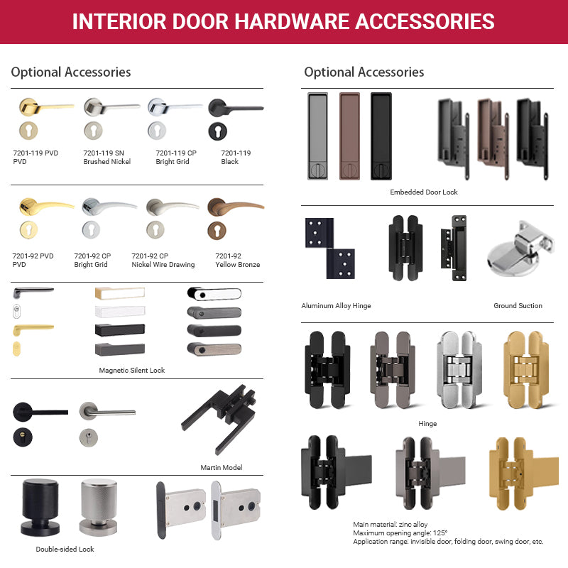 Modern Wood Door Design Nature Veneer Solid Wood Door Bedroom Interior Walnut Wooden Door