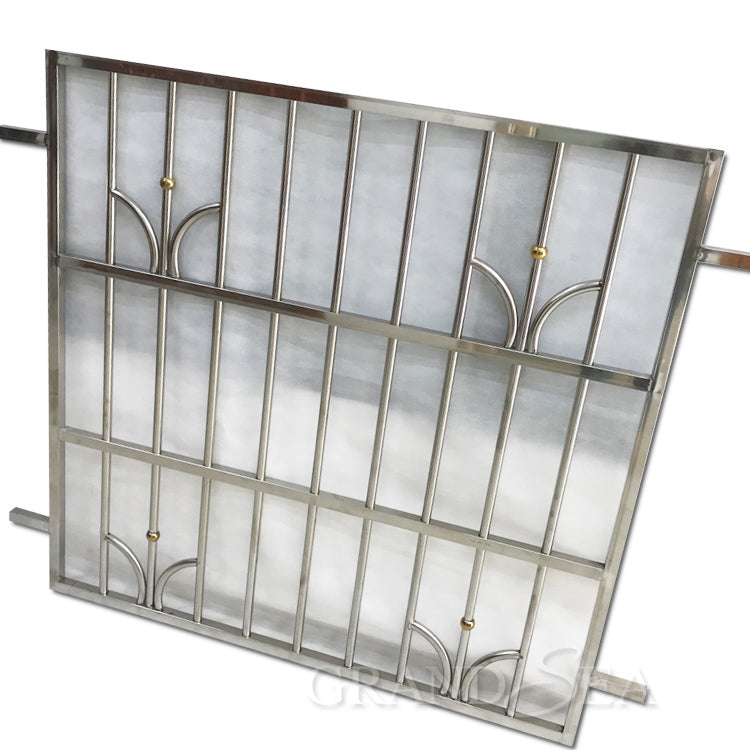 Professional Security Design Exterior Solid Stainless Steel Windows Grill