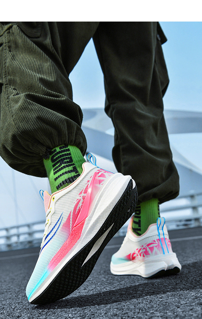 Red Rabbit8pro Rebound Cushioning Carbon Plate Running Shoes Mesh Breathable Non-Slip Sports Shoes Fashion Casual Racing Running Shoes