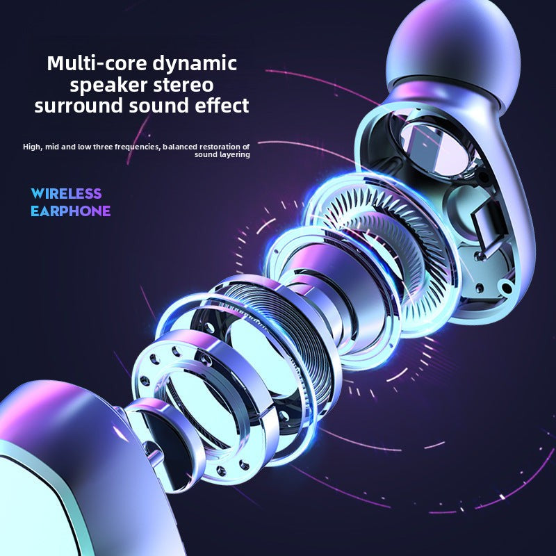 Popular M9Wireless Bluetooth Headset TWS In-ear long-lasting high-quality private model wireless Bluetooth earphones
