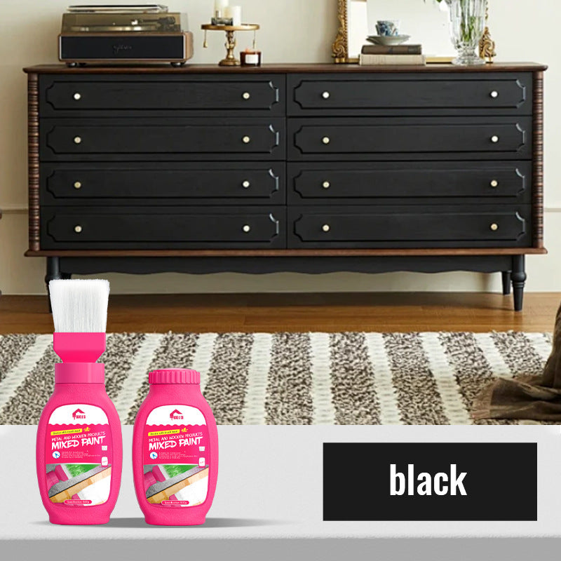 Brush Metal Paint for Doors and Windows, Iron Art Railings, Stainless Steel, Water-Based Latex Paint, Color Adjustment, Renovation Wood Paint, Oil Paint