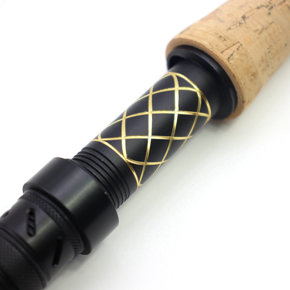 7/8#Carbon Fly Rod4Portable Fly Fishing Rod M Fast Adjustable European and American Style Popular Fishing Rod for Stream Lure Fishing