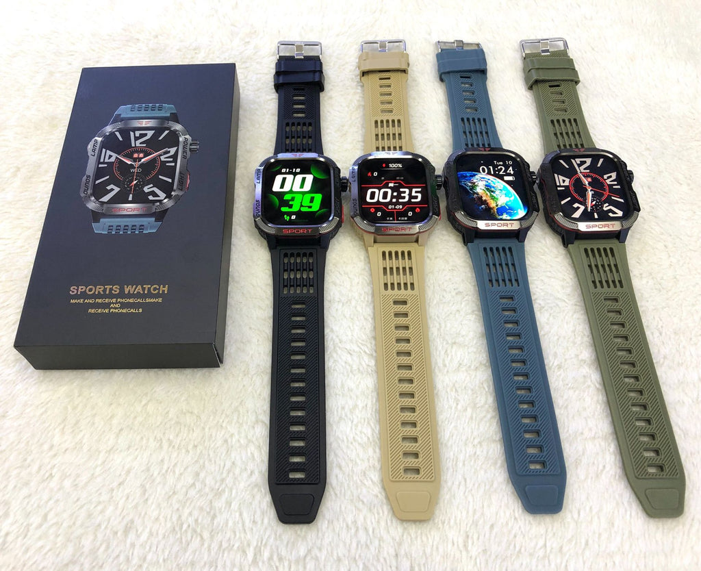 HT29Smart Watch Bluetooth Call True Heart Rate Step Sleep Monitoring IP68Deep Waterproof Sports Tri-Proof