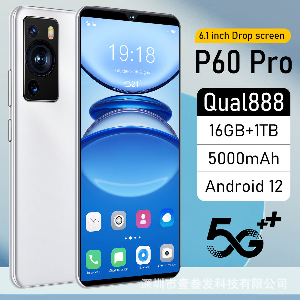 P60pro(1+8G)New Hot6.8Inch5G All-in-one smartphone factory stock
