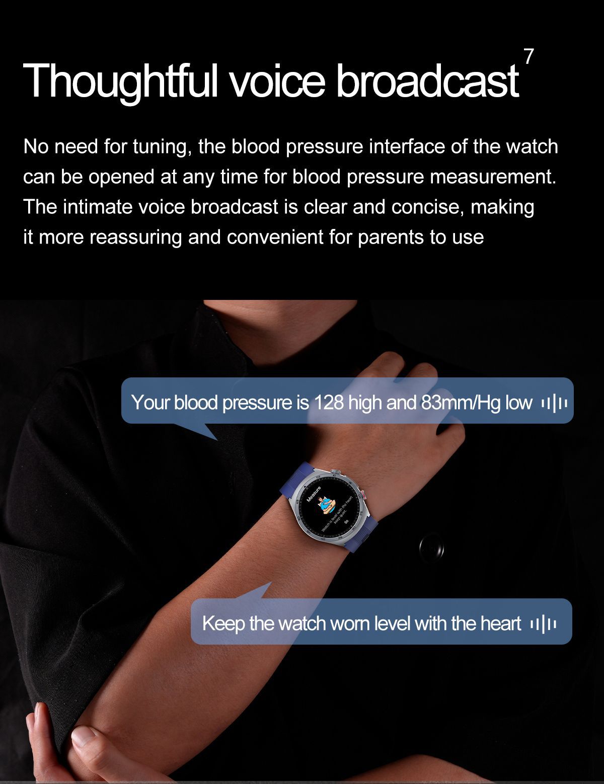 S26Air Pump Blood Pressure Smart Watch Blood Sugar Blood Oxygen Bluetooth Call Heart Rate Monitoring Air Pump Blood Pressure Watch S22