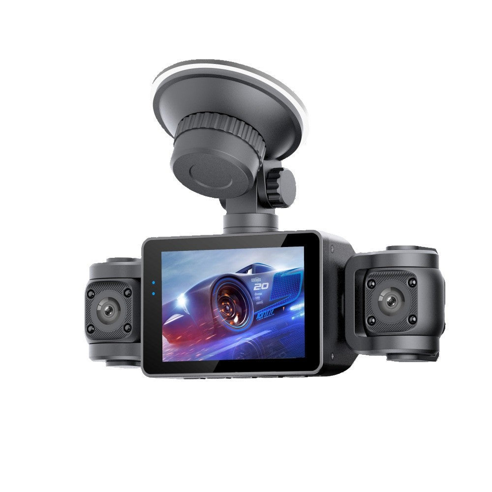 S9New four-way four-lens dashcam4Camera Recorder HD Night Vision1080P