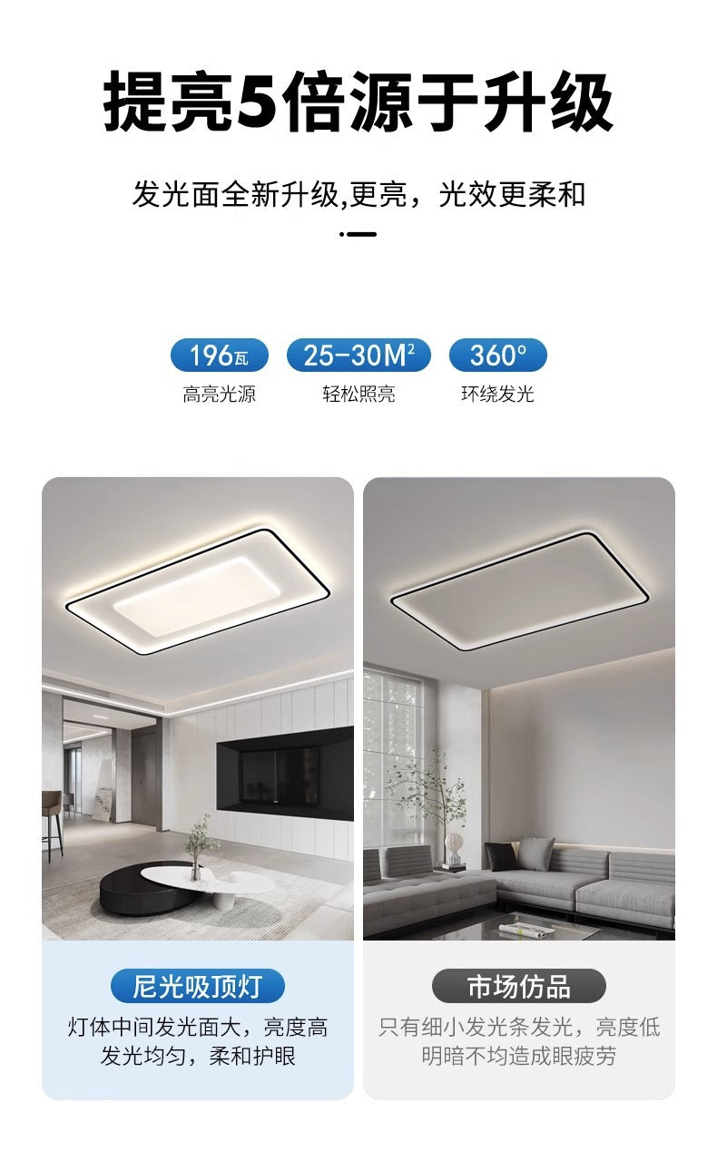 Living Room Ceiling Lamp Zhongshan Guzhen Full Spectrum New Bedroom Modern Simple Cozy Romantic led Package Set