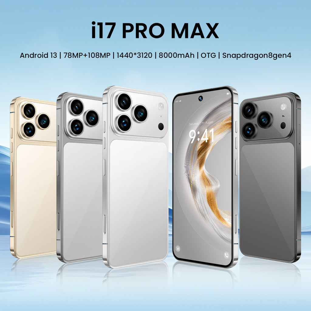 Exclusive Supply i17 Pro Max Large Screen16+1T Android Smartphone Source Factory AliExpress Available