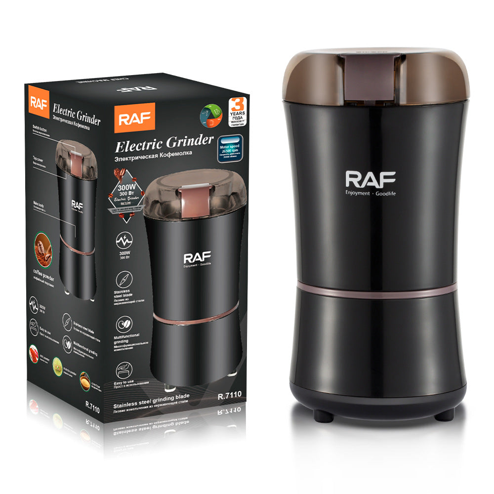 In Stock European Standard Export Lightweight Coffee Grinder Household Fully Automatic Coffee Bean Grinder Dry Grinder