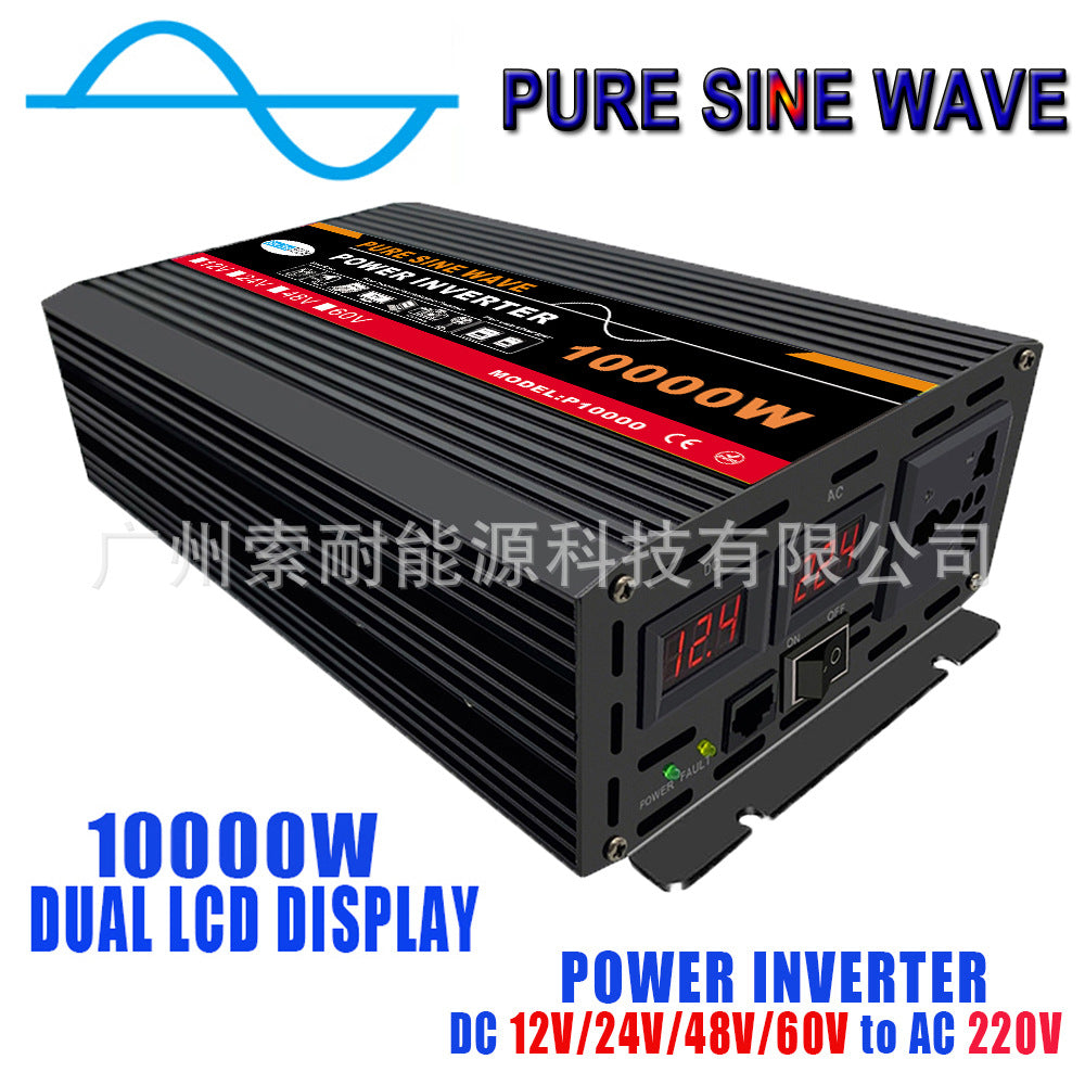Automotive Pure Sine Wave Inverter2000W Converter Outdoor Power Supply12V24V48V60V Turn110V220V