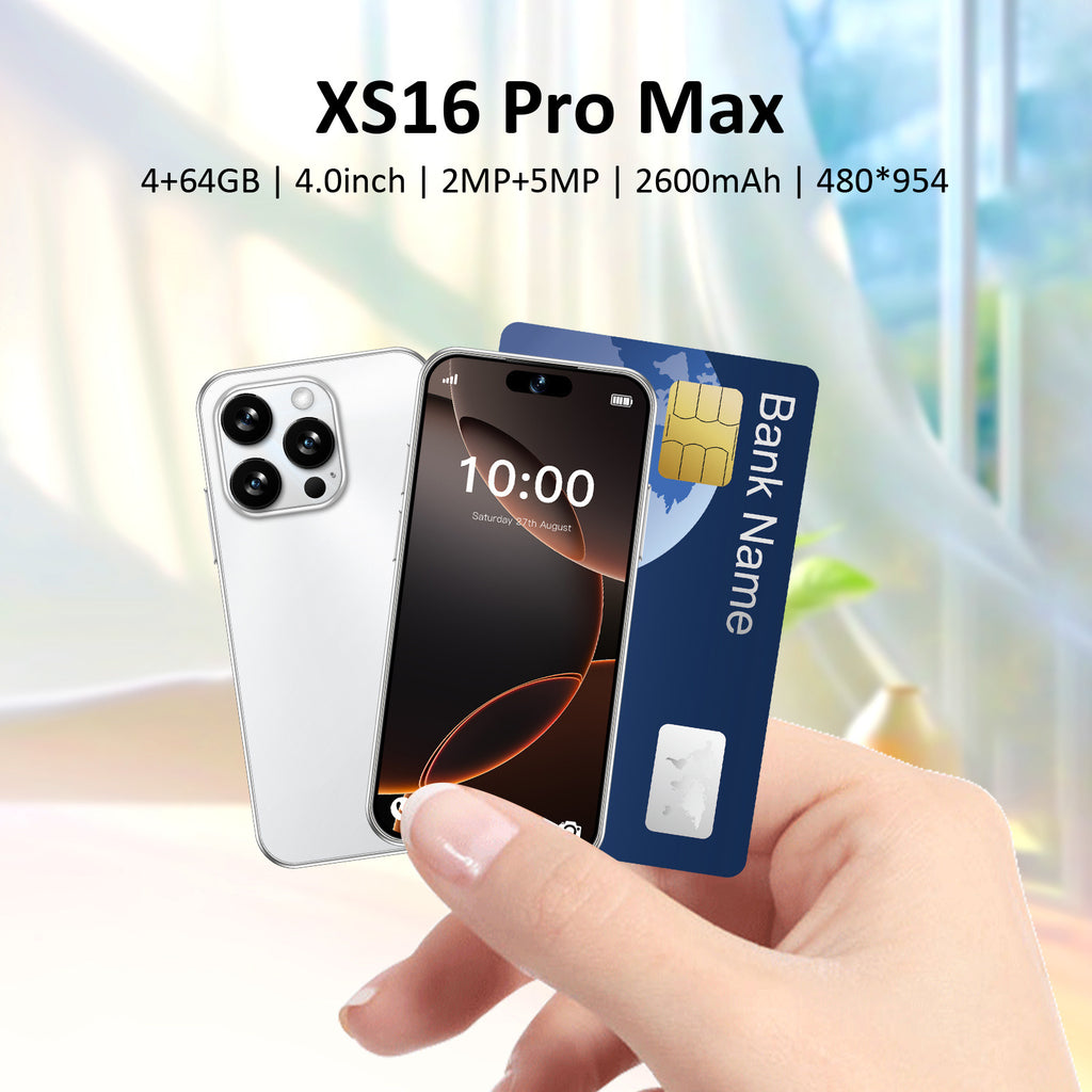 Hot Sale XS16Mini Mobile Phone4+64G Ultra-Small Pocket Android Smartphone Google Phone Hot Sale