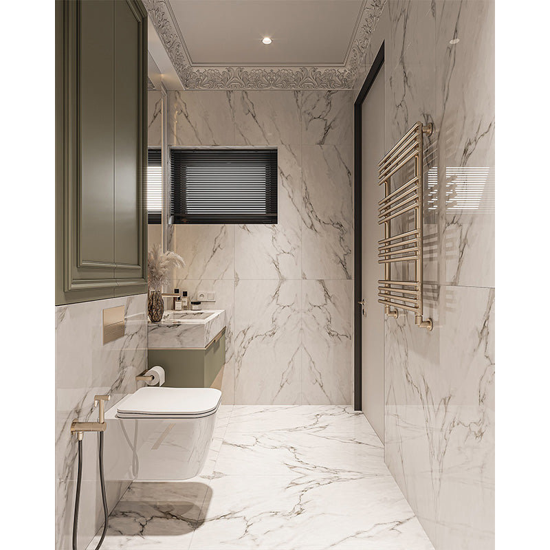 Factory Direct Selling Hotel Sink Cabinet Wall Cabinet Bathroom Vanity Set Waterproof Modern Triangle Mirror Cabinet White Color
