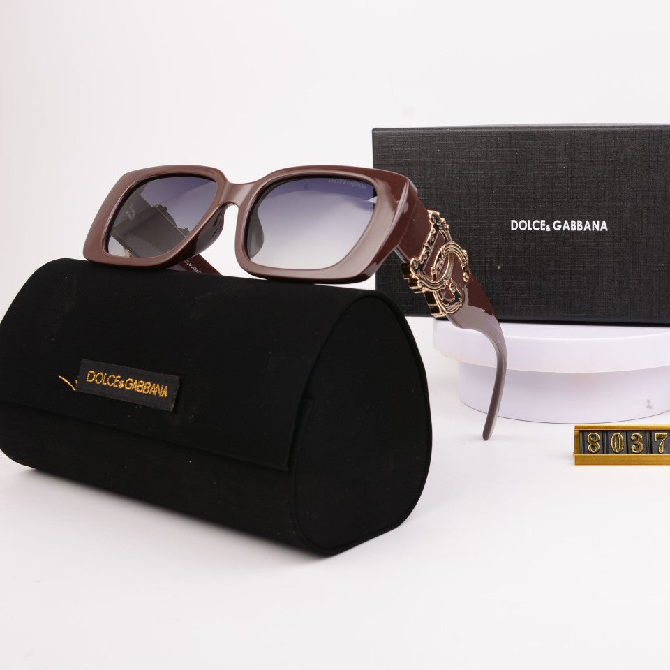 European and American High-End Sunglasses for Women, New Trendy Sunglasses for Men, Large Frame Wide-Leg Glasses, Fashionable UV Protection Polarized Glasses