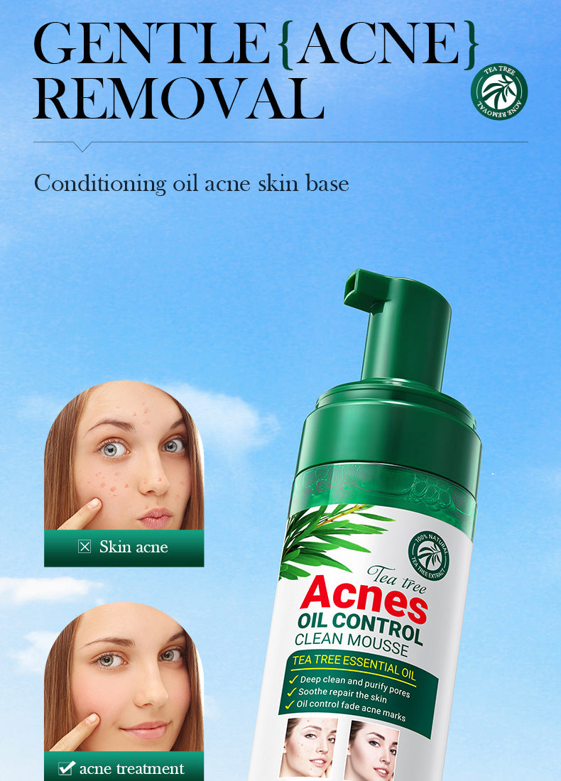 Full English Tea Tree Mousse Facial Cleanser150gSADOER Clean Bubble Dense Facial Cleanser  Wholesale