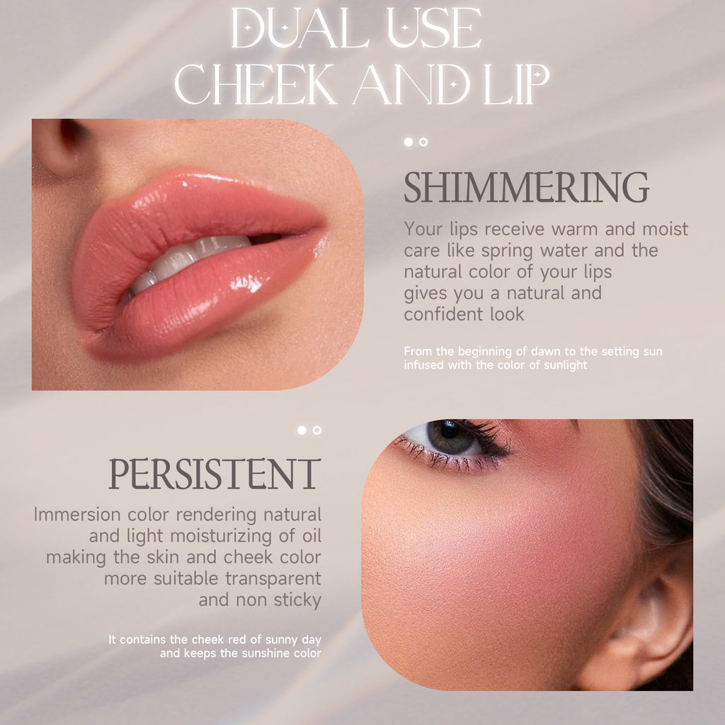 SHELOVES Temperature Changing Blush Stick PH Blush Stick Blush Cream Natural Nude Makeup Rouge Blush