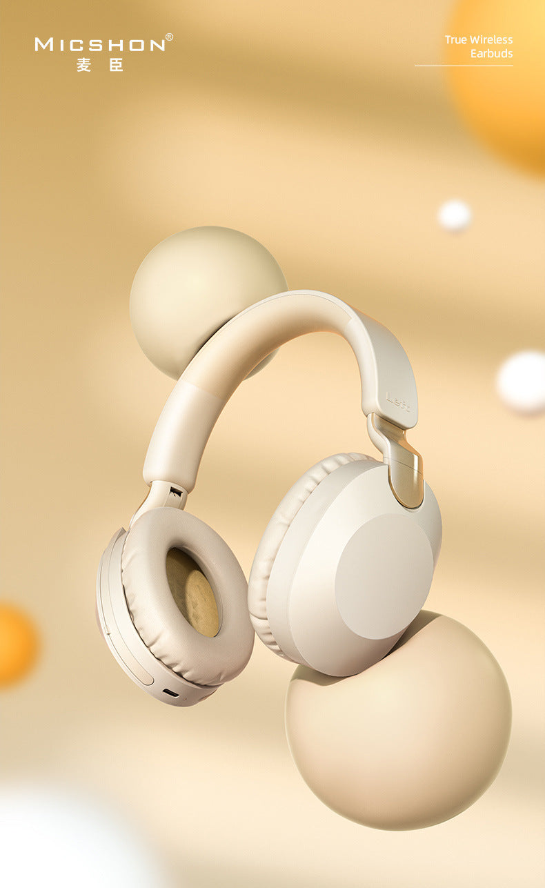 Hot-Selling Over-Ear Bluetooth Wireless Headphones with Microphone, Full Ear Coverage, Sports, Long Battery Life, Customizable, Noise Cancelling
