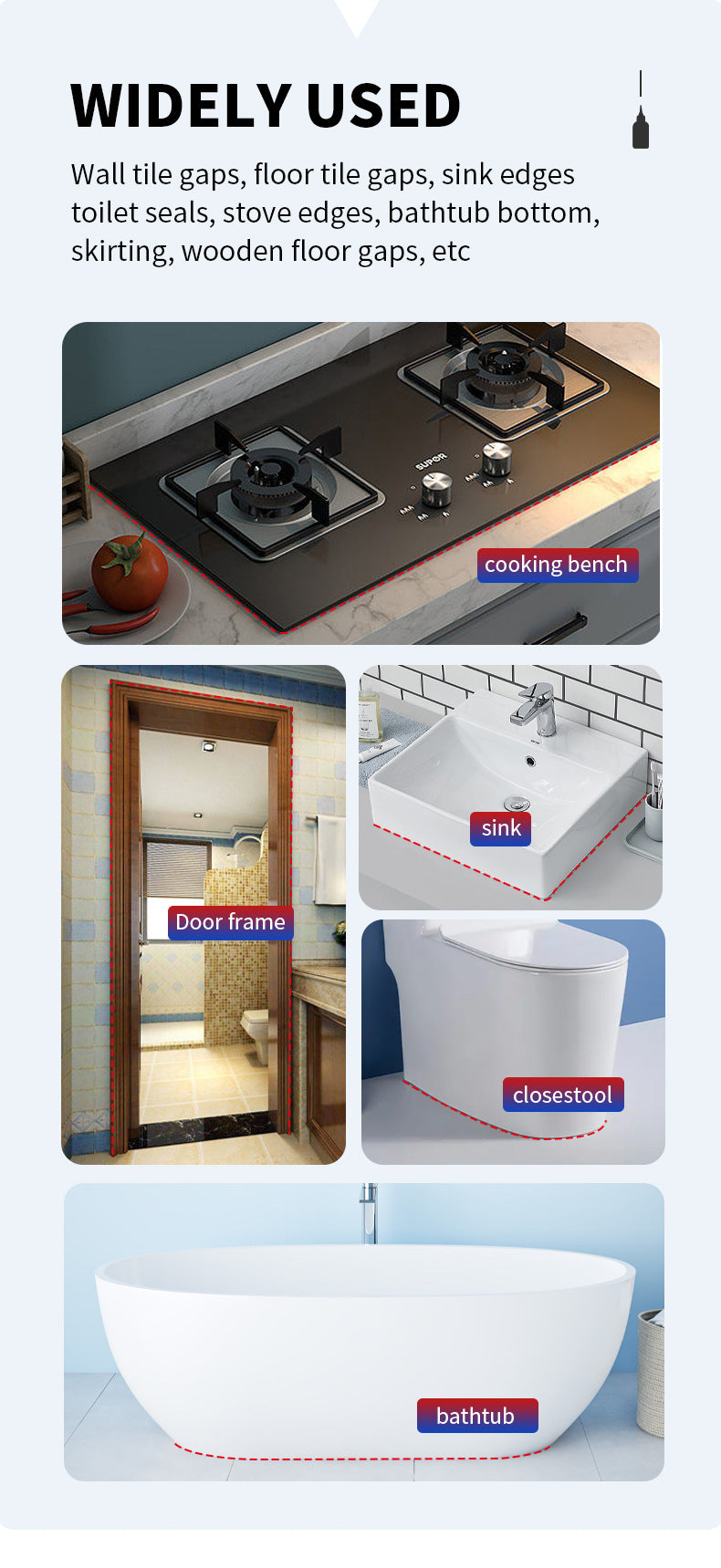 Round Bottle Grout Sealant baolisi Bathroom Kitchen Living Room Tile Floor Tile Grout Sealant Manufacturer Waterproof