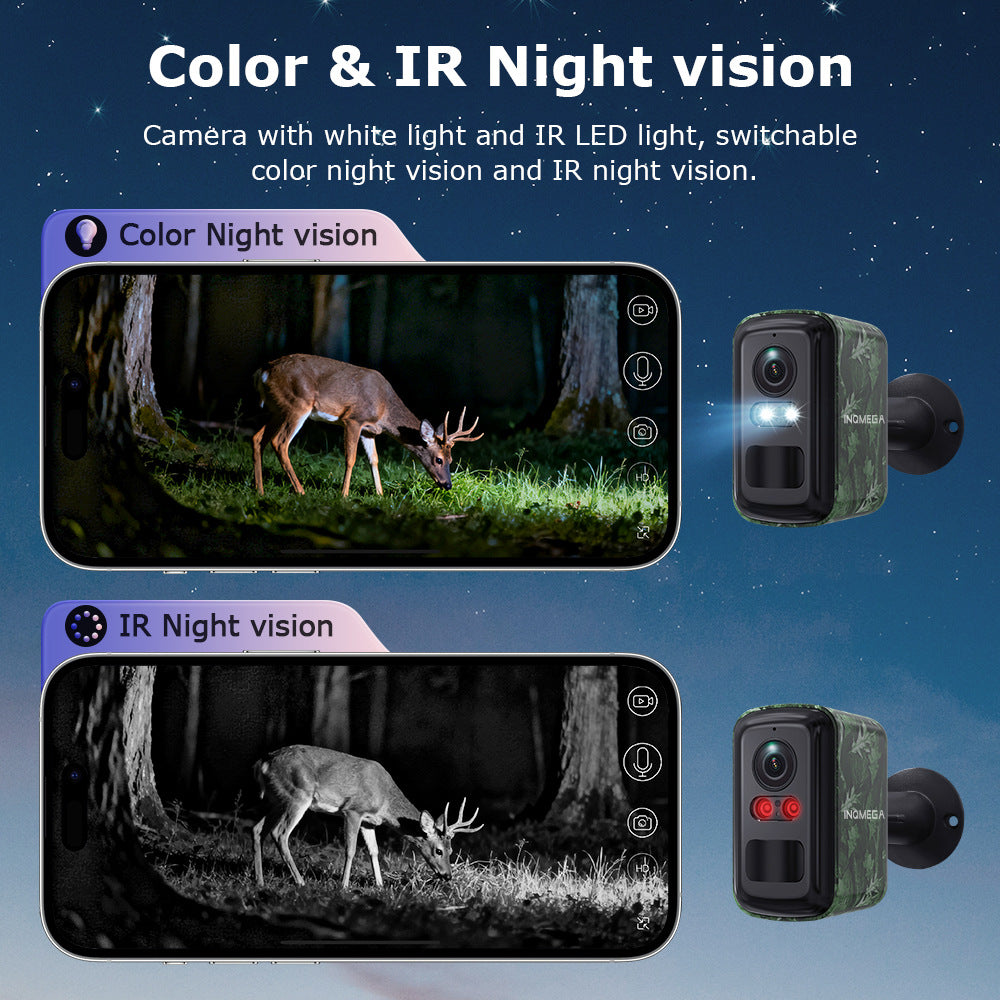 Exclusive Supply4G Solar Camera Outdoor Camouflage Battery Camera3MP High Definition Full Color Night Vision Surveillance