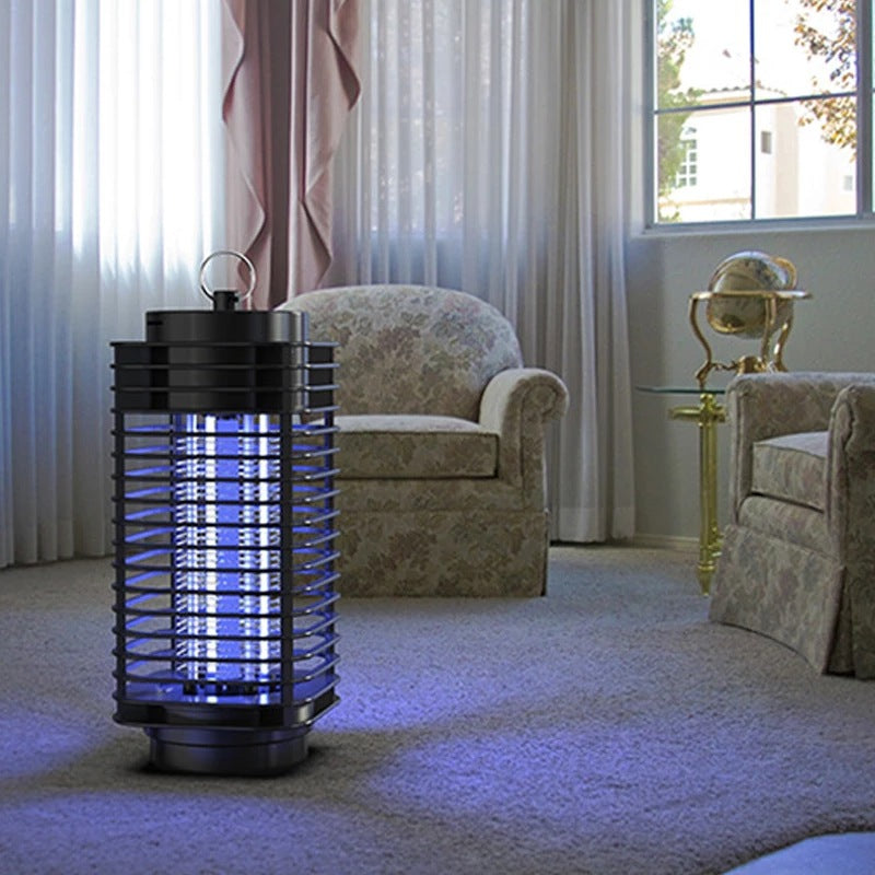 Specialized Electric Shock Photocatalyst Mosquito Killer Lamp LED Electronic Mosquito Repellent Household Black Diamond Silent Mosquito Trap Lamp