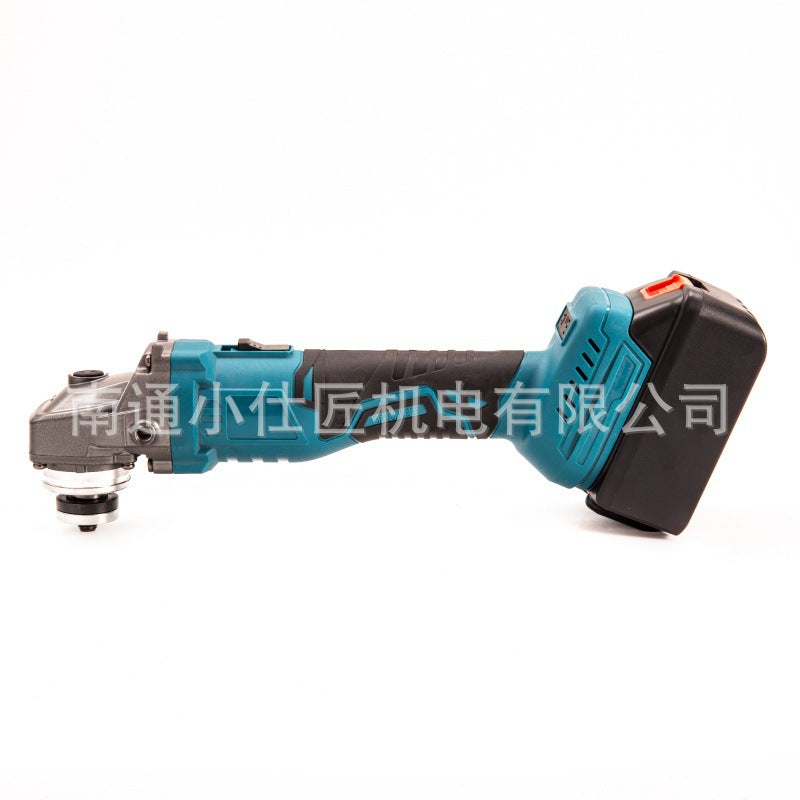 One Battery One Charger Plastic Box Angle Grinder Cross-Border Foreign Trade Amazon Model Handheld Brushless High-Power Angle Grinder Dropshipping