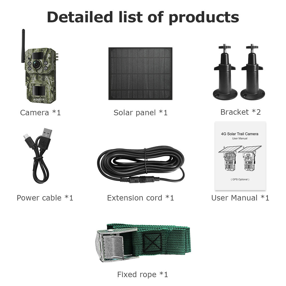 Manufacturer Private Model Outdoor Camouflage Camera3MPAI Animal Identification Pair PIR Induction4G Camera4G Remote Monitoring