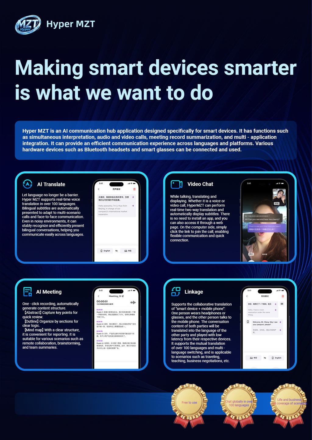 QY01 Pro1Bluetooth Glasses AI Translation Bluetooth Call Music Playback Outdoor Cycling Sports Glasses