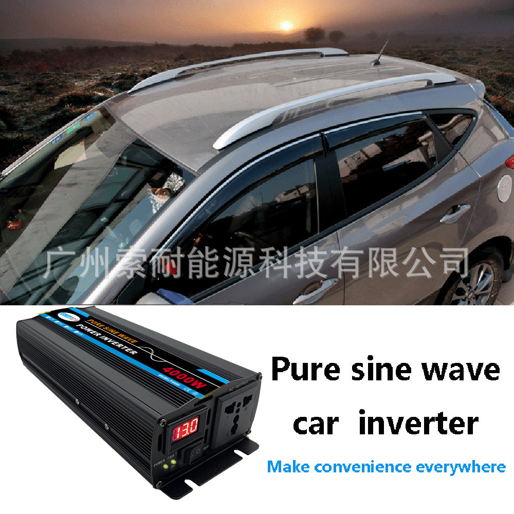 Automotive Pure Sine Wave Inverter500W Car Adapter Converter12V24V48V60V Turn110V220V