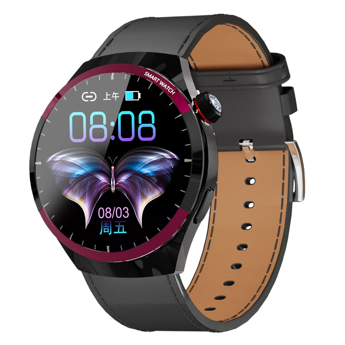 SK6 Mini Smart Watch1.27inch Bluetooth Call True Heart Rate Pedometer Sleep Exquisite Women's Sports