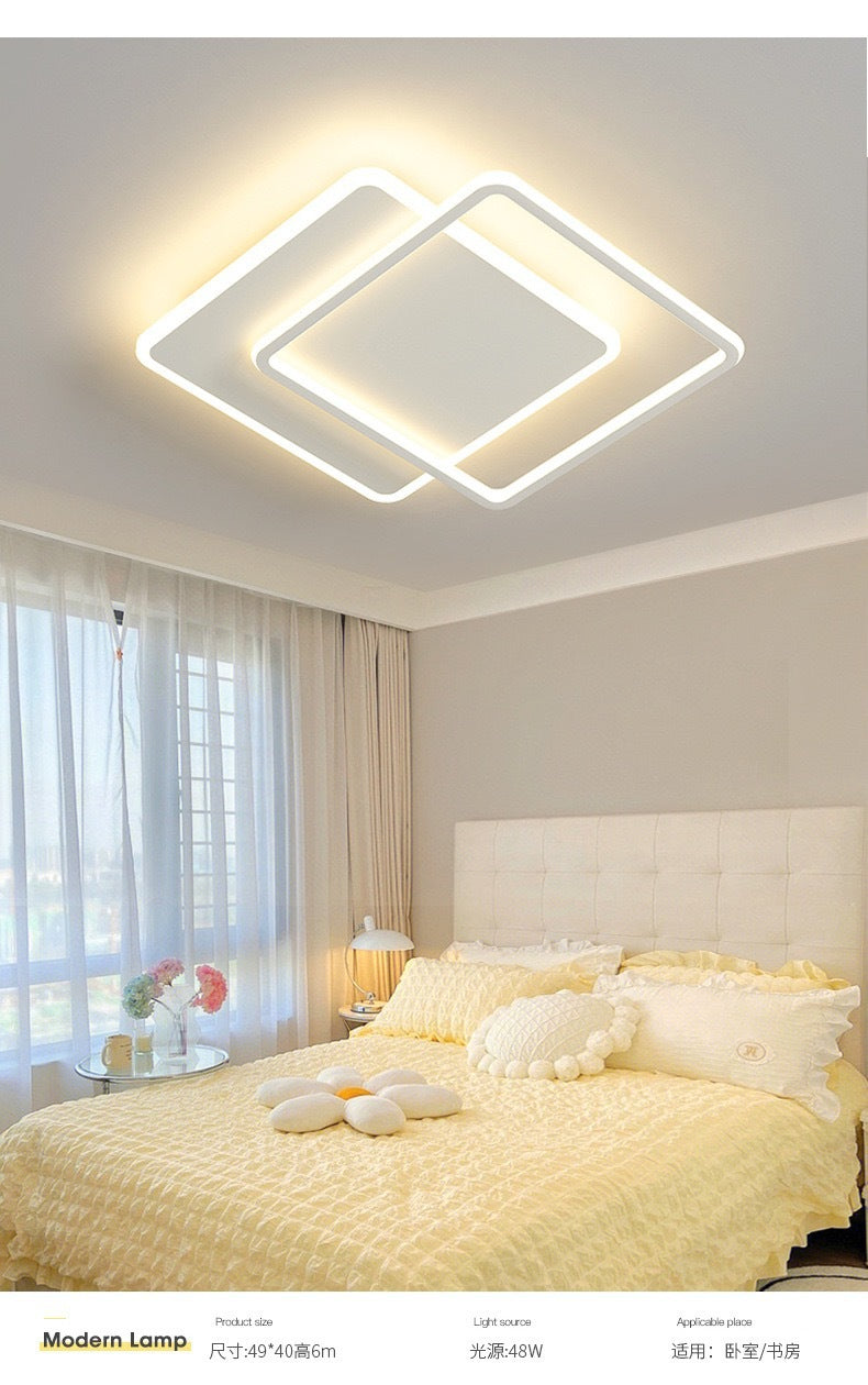 Full Spectrum Ceiling Light Living Room Light Hall Main Light Modern Simple Bedroom Light Whole House Zhongshan Lighting Home Decoration Lighting