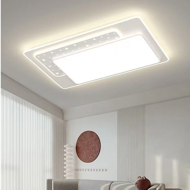 2025New Style Ceiling Light for Living Room and Bedroom, Simple Modern Atmosphere, Dining Room, Starry Sky Cream Style LED Lamps