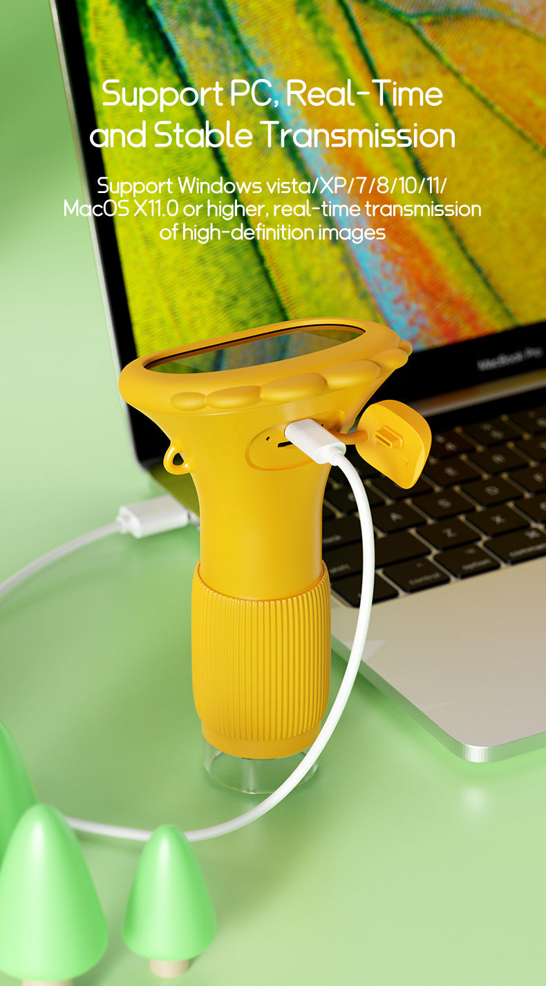 TK Hot-Selling Microscope for Children's Science Experiments, Student-Specific Electronic Optical Handheld High-Magnification Home Microscope