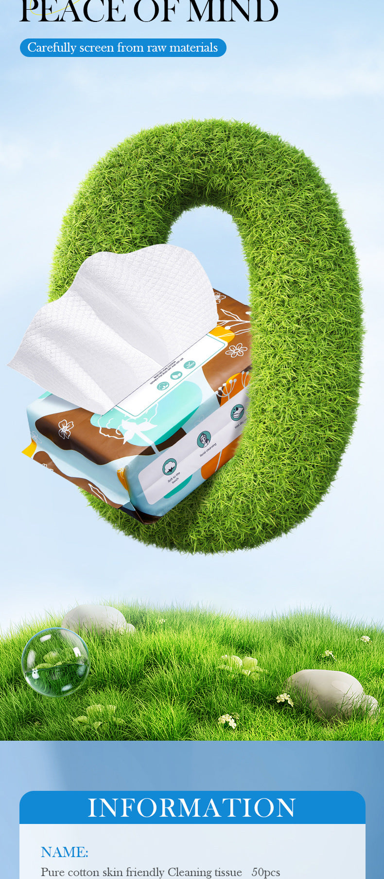 Pure Cotton Skin-Friendly Face Towel50Pumping SADOER Daily Makeup Remover Towels Face Towels Cross-Border Wholesale