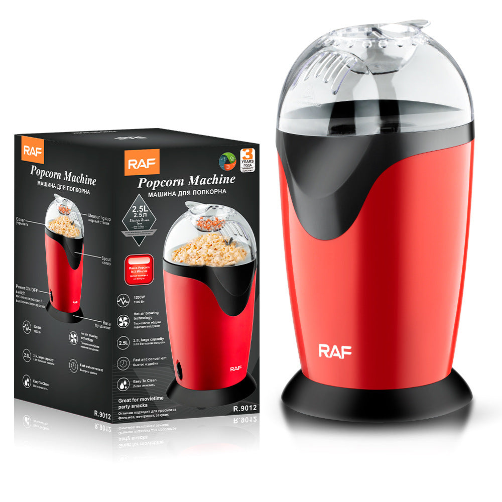 RAF European-style Home-use Mini Popcorn Maker Fully Automatic Small Electric Children's DIY Popcorn Maker