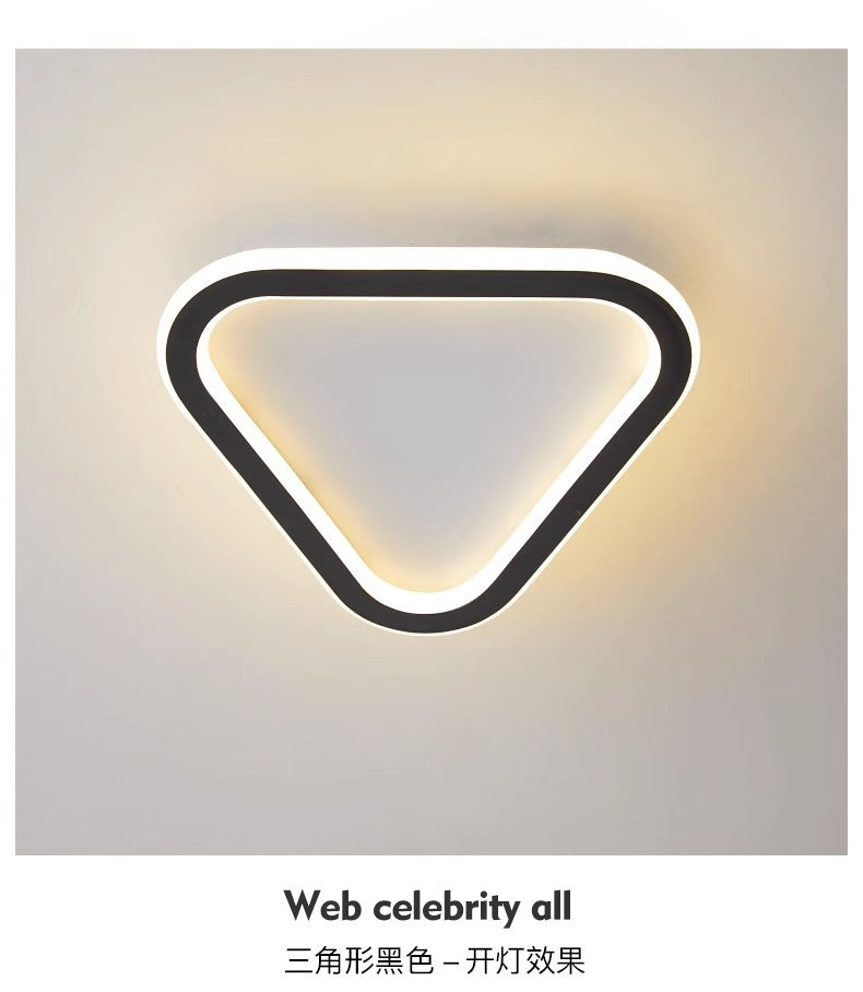 Nordic Corridor Entrance Hallway Light Simple Modern Creative Cloakroom Light led Balcony Small Ceiling Light Fixture