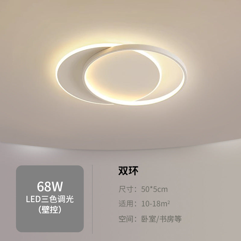 Factory Direct Sale Nordic Bedroom Ceiling Light Modern Simple Creative Geometric Master Bedroom Ceiling Lamp Zhongshan Lighting