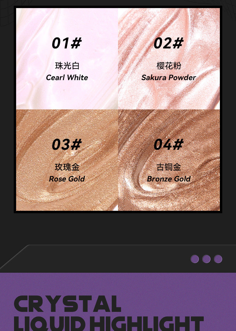 SHELOVES Highlight Liquid Contour Shadow Nose Shadow Diamond Brightening Liquid Face Body Highlight