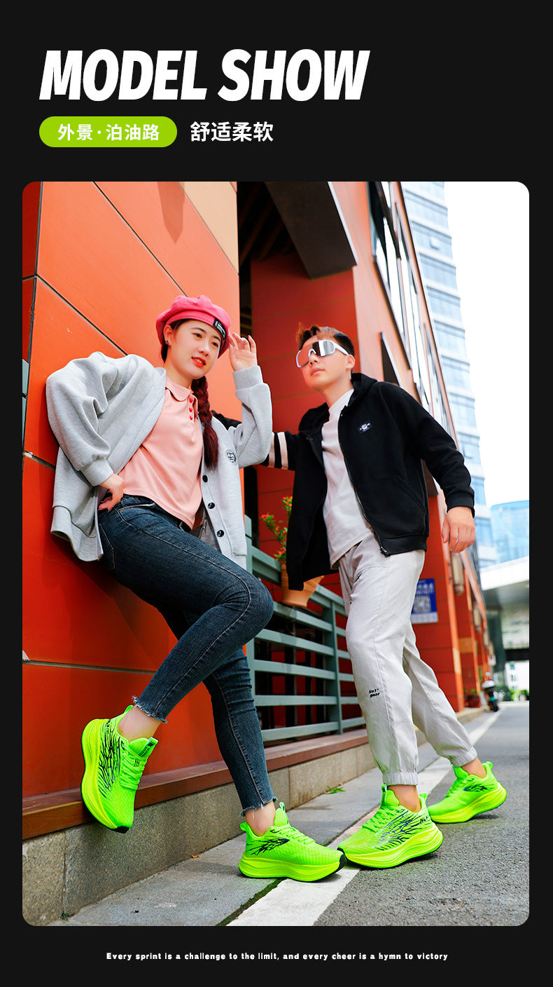 2025Summer New Men's Shoes Trendy Hot-Selling Breathable Sports Casual Comfortable Cushioned Popcorn Couple Versatile Shoes