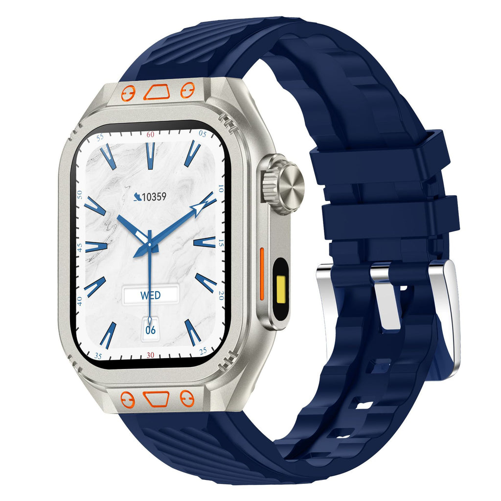 ZW10 Max Smart Watch Bluetooth Call True Heart Rate Step Sleep Monitor Flashlight Outdoor Three-Proof Sports