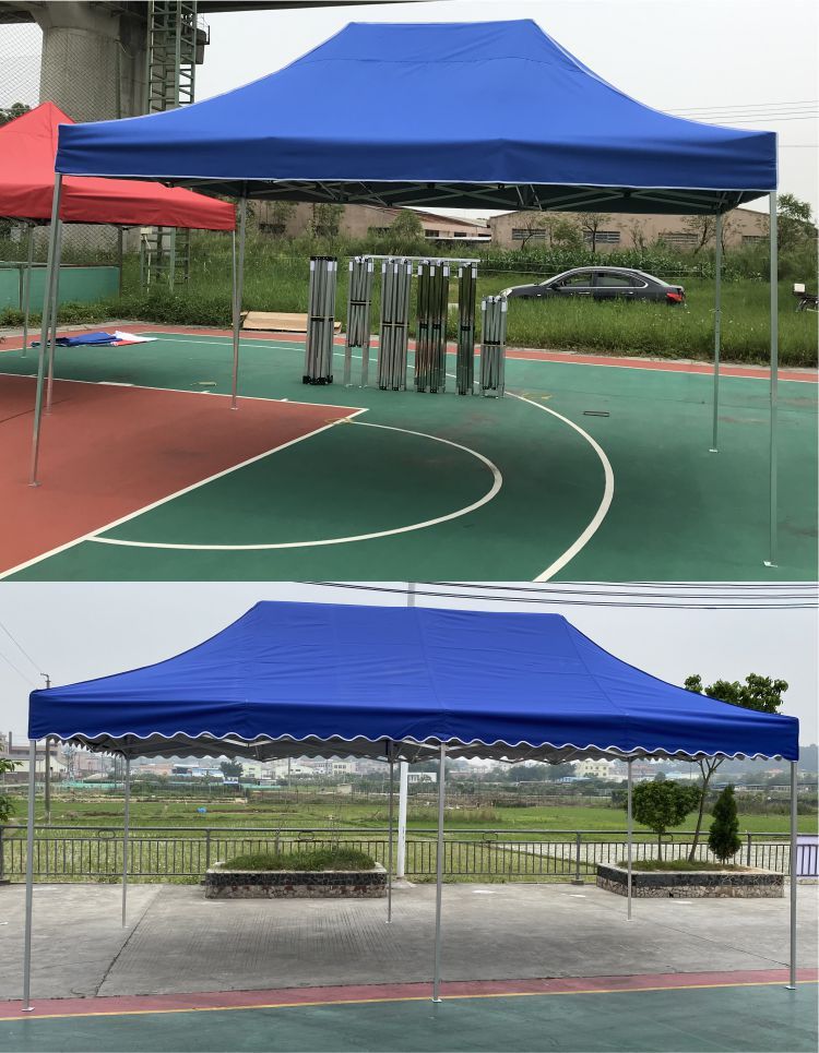 Aluminum Alloy Stainless Steel Four-Legged Four-Corner Tent Outdoor Folding Telescopic Sunshade Tent Car-Mounted Rain Shelter Stall Wholesale